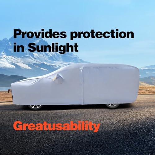 Minivan Car Cover for Kia Carnival MPV (Kia Carnival MPV/Sedona 1998-2025 / White Car Cover)