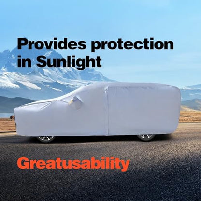 Minivan Car Cover for Kia Carnival MPV (Kia Carnival MPV/Sedona 1998-2025 / White Car Cover)