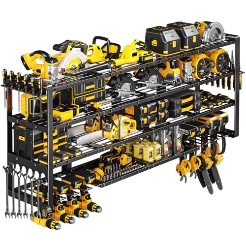 Extra Large 64" W Power Tool Organizer Wall Mount (64” W)