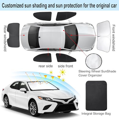 Window Shades for Toyota Camry 2018 (for Toyota Camry 2018-2024)