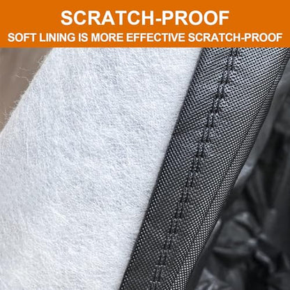 7 Layers SUV Car Cover Custom Fit for Jeep Compass (PE-Black / Custom Fit Jeep compass)