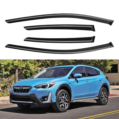 Window Visors Rain Guards for 2018 (2018-2023 Subaru Crosstrek)
