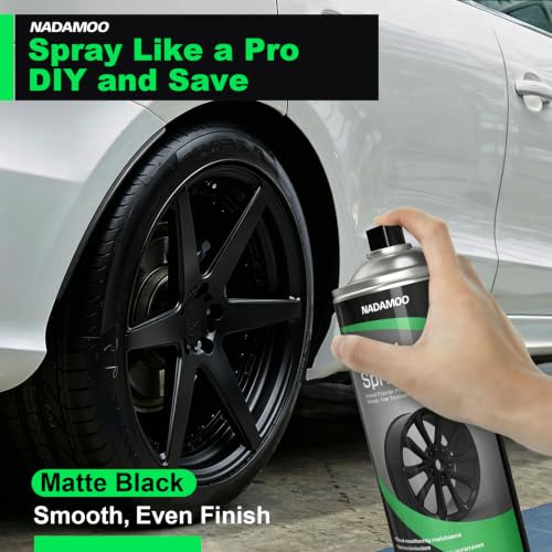 Black Spray Paint for Wheels (Matte Black / 13 Ounce (Pack of 2))