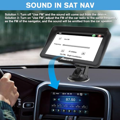 GPS Navigator for Car Truck 7 inch Touch Screen