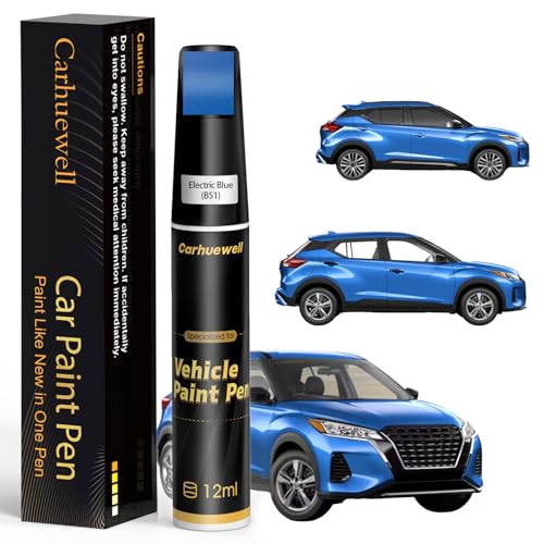 Electric Blue (For Nissan / Electric Blue(B51) for Electric Blue(B51) Compatible with Automotive Scratch Repair for Sentra/Kicks/Versa/Juke)