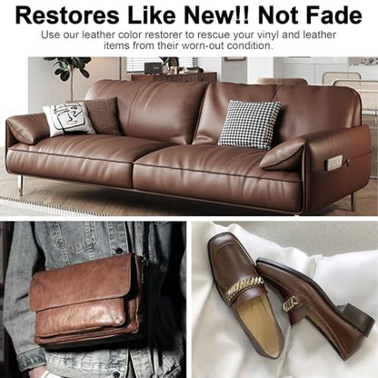 Leather Recoloring Balm (Medium Brown)