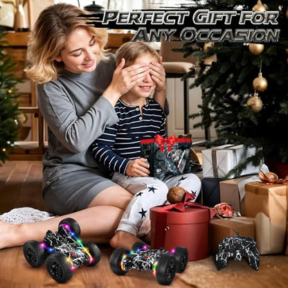 Rc Cars Toys for Boys Remote Control Car 2.4 GHz Black Toys for Ages 5 (Black)