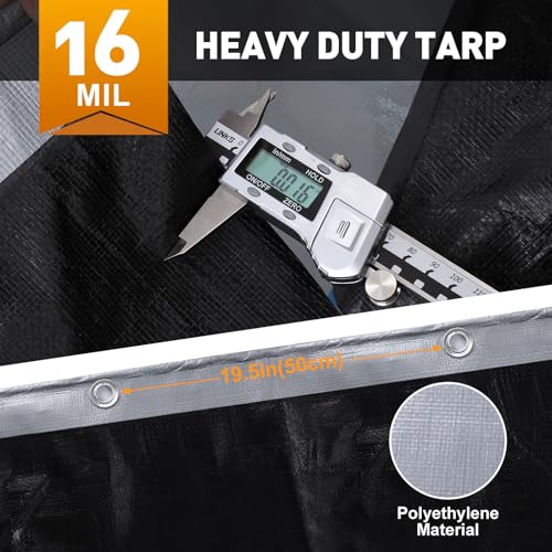 10x20FT Heavy Duty Tarps (10x20ft)