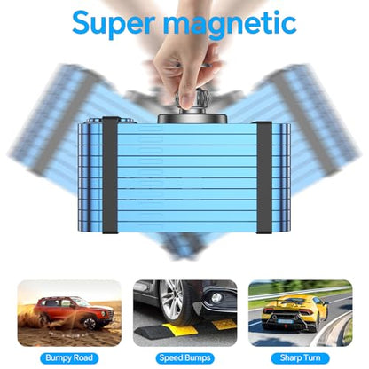 for MagSafe Car Mount Charger【Stronger Magnets】Magnetic Wireless Car Charger with Dashboard Pad Mounting Phone Holders for Your Car Accessories for Women Men Car Mount for iPhone 17 16 15 14