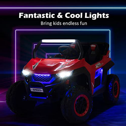 2 Seater Ride on Car for Kids (Red)