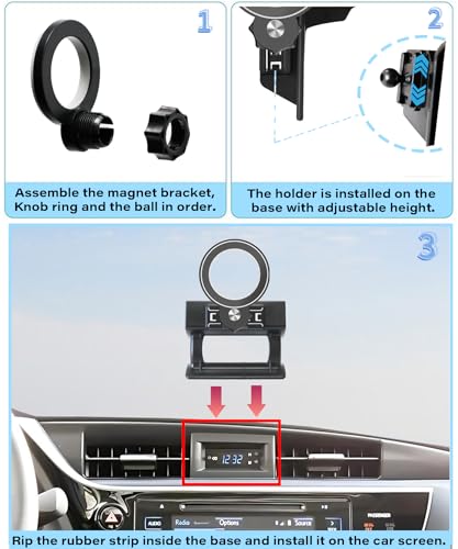 Car Phone Holder for Toyota Corolla 2014 2015 2016 2017 2018 Accessories (fit for 2014-2018 Toyota Corolla)