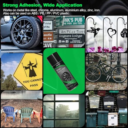 Black Spray Paint for Wheels (Matte Black / 13 Ounce (Pack of 1))