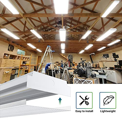 4FT LED Wraparound 40W Shop Lights for Garage (6000K / 40W)
