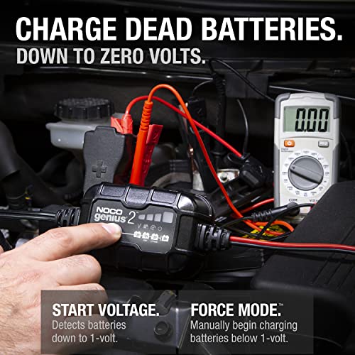 GENIUS2 2A 6 12V Smart Battery Charger (2A)