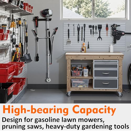 Heavy Duty Weed Eater Hanger (Black Weed Eater Hanger)