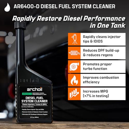 AR6400 D Diesel Fuel System Cleaner (12 Fl Oz (Pack of 1))