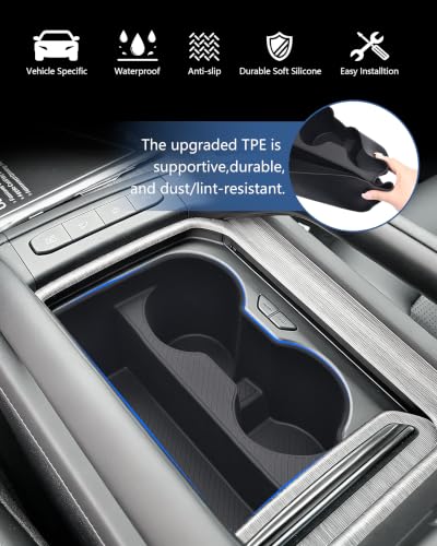 Cup Holder Insert for 2027 Kia Telluride Prestige Accessories (For kia telluride 2027 Premium)