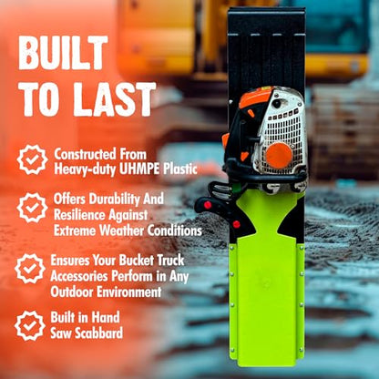 Adjustable Bucket Chainsaw Scabbard with Handsaw Holder (With Handsaw Holder)