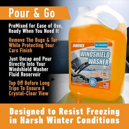 Windshield Washer Fluid 1 Gallon (128 Fl Oz (Pack of 1))
