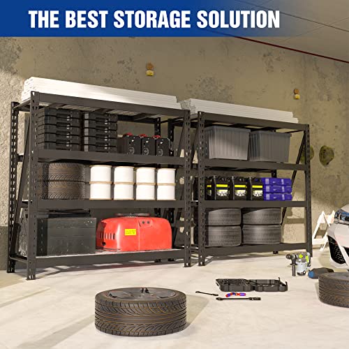 Heavy Duty Metal Garage Shelving (68"W x 24"D x 65"H)
