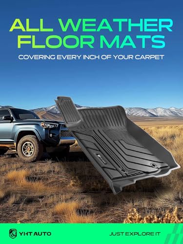 Automotive Floor Mats for Toyota Tacoma 2016 (2016-2023 Access Cab)
