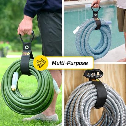 Easy Carry Wrap (48" (2 Pack) with Grommet / Black)