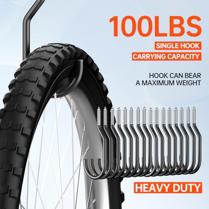16 Pack Heavy Duty Bike Hook (16-Piece)