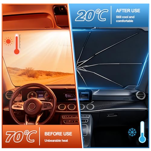Car Windshield Sun Shade Umbrella (S)