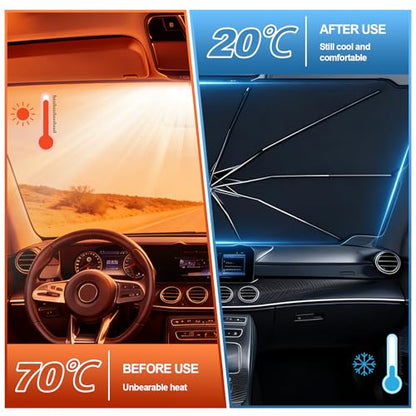 Car Windshield Sun Shade Umbrella (S)