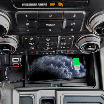 Car Wireless Charger Pad for Ford F150 2018