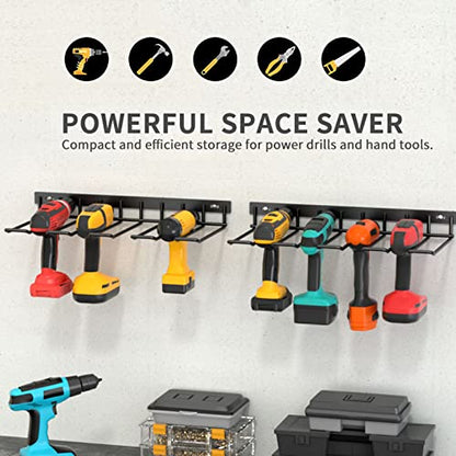 Electric Drill Storage Rack
