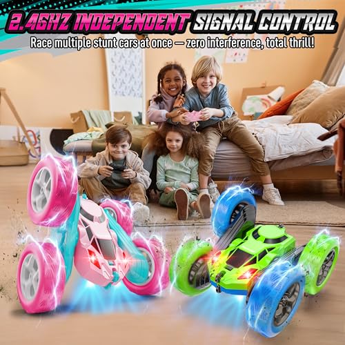 Pink RC Car for Girls Age 6+ (Pink / Pro (USB-C & Modular Battery))