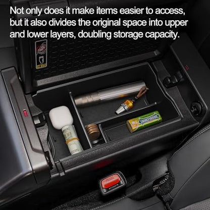 for Toyota RAV4 2026 Cup Holder Armrest Storage Box (2026 RAV4-2pcs)