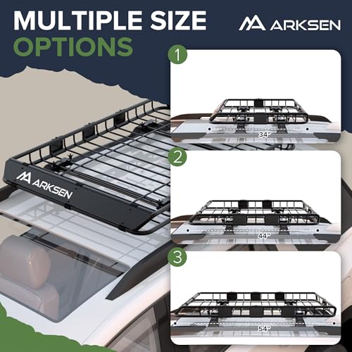 54" x 39" x 5" Roof Rack Cargo Basket with Extension (54" Cargo Rack)