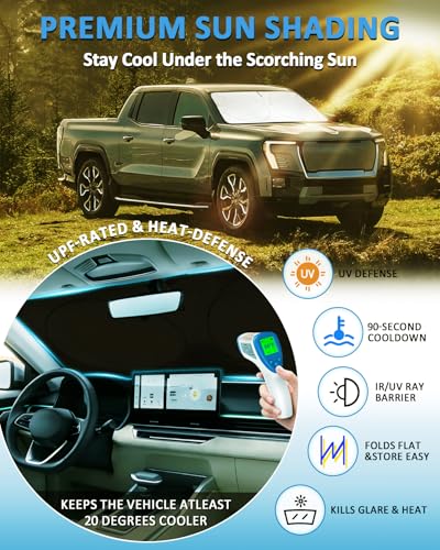 Sun Shade for 2019 (Fit Sierra 19-2025)