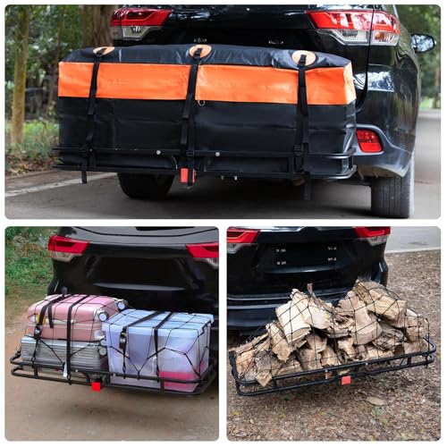Hitch Cargo Carrier Basket for SUV (53" x 19" x 4")