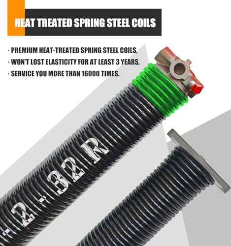 Garage Door Torsion Spring Set (.243x2x32")