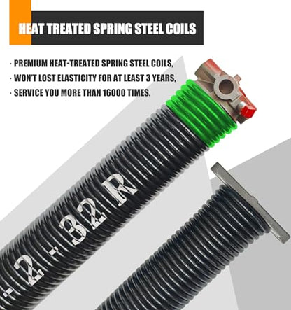 Garage Door Torsion Spring Set (.243x2x32")