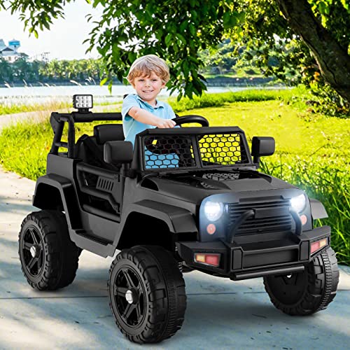 Kids Ride On Truck (Black)