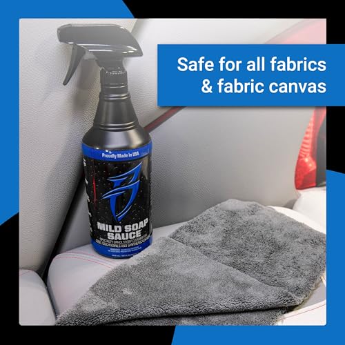 Bling Sauce Mild Soap Sauce Upholstery & Vinly Cleaner for Boats (32 Fl Oz (Pack of 1))