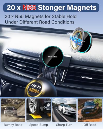 Magnetic Charger Phone Holder for Honda CR (Magnetic Wireless Charger / 2017-2022 Honda CR-V)