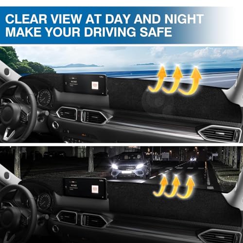 Black Dash Cover for 2017 (CX-5 17-25(Black))