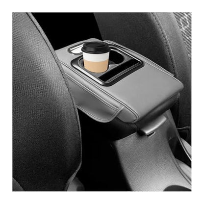 Car Center Console Armrest Pillow (Gray)