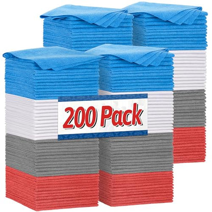 Shop Towels Microfiber Cleaning Cloth Bulk