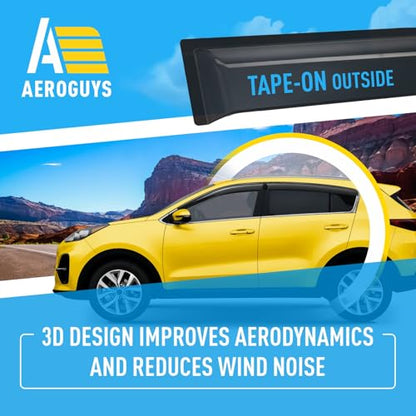 Extra Durable Window Deflectors Tape (For Kia Sportage 17-22)