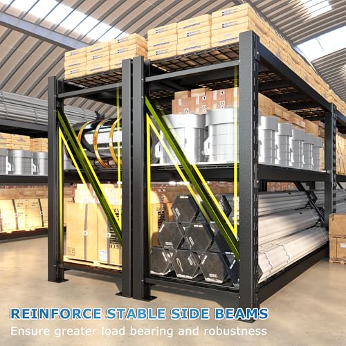8250LBS Industrial Storage Shelves 2 (60"W x 24"D x 66"H, 4-Tier)