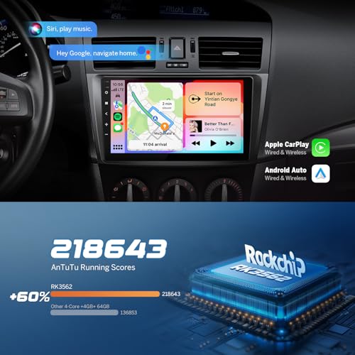 4+64GB 9" Android 14 Car Stereo for Mazda 3 2010 (Mazda 3 4+64GB)