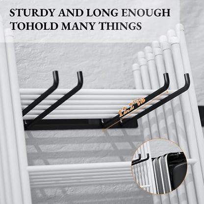 Folding Chair Storage Rack for Garage (16.5 Inch（2 Pack）)