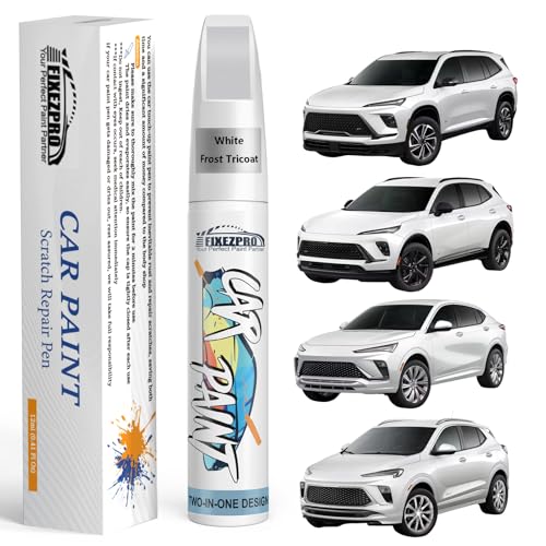 White Frost Tricoat (For Buick / White Frost Tricoat(G1W/WA140X)for Encore GX/Envision/Envista/Enclave)