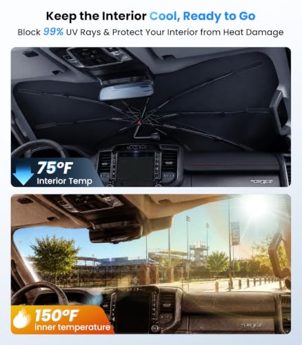 2026 Upgraded Windshield Sun Shade Umbrella (For Honda / For Civic)